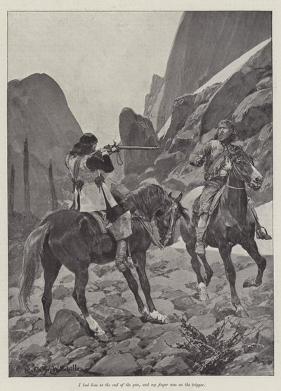 Sotto la veste rossa, di Stanley J Weyman da Richard Caton Woodville junior